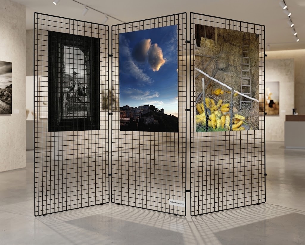 Griglie espositive per mostre a rete - immagine 3